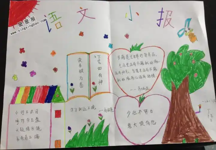 手抄报一年级简单好看 手抄报一年级简单好看第一名