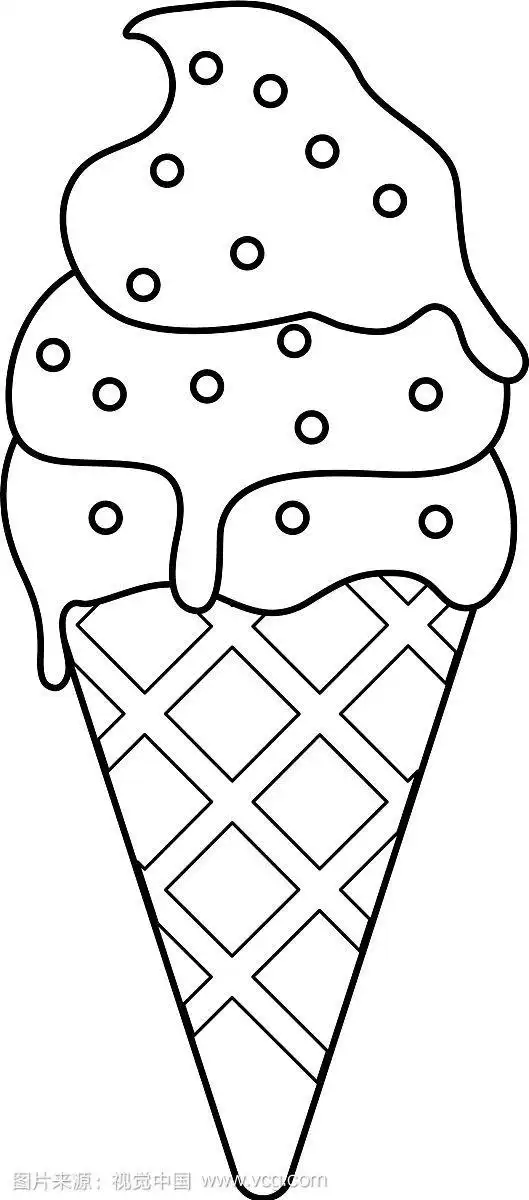 冰淇淋甜筒