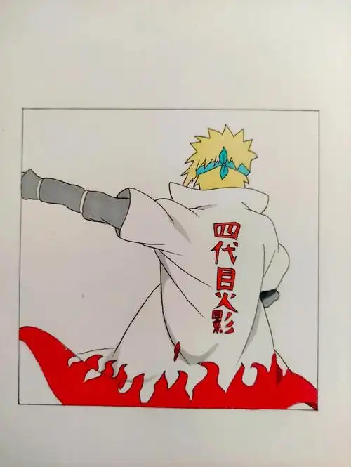 绘画教程#绘画过程  #火影忍者  #画画  #手绘