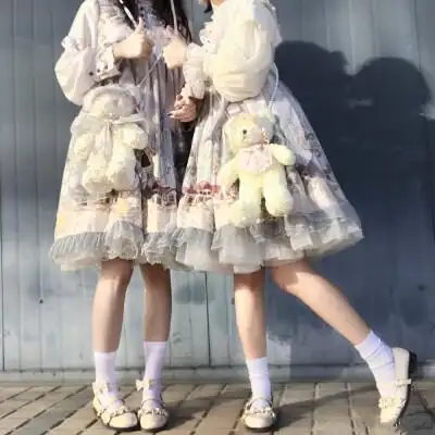 lolita lo娘 可爱 双人 双子 闺蜜 真人 头像