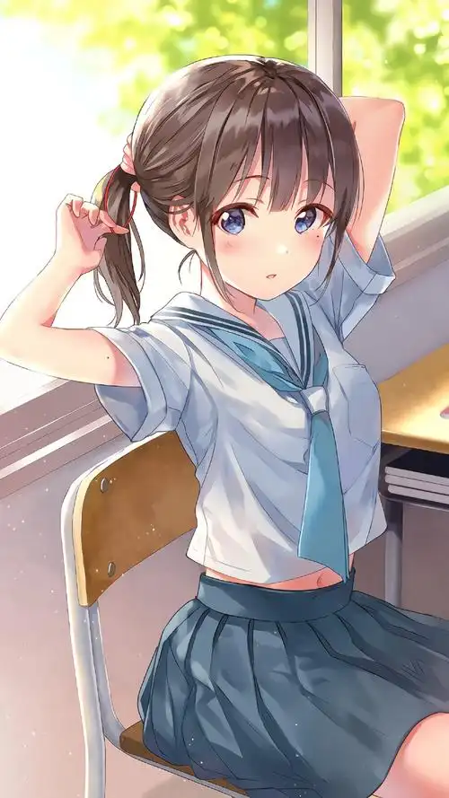 二次元可爱动漫美少女图片手机壁纸