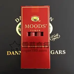 丹纳曼茉丝红筒雪茄dannemann moods tubos