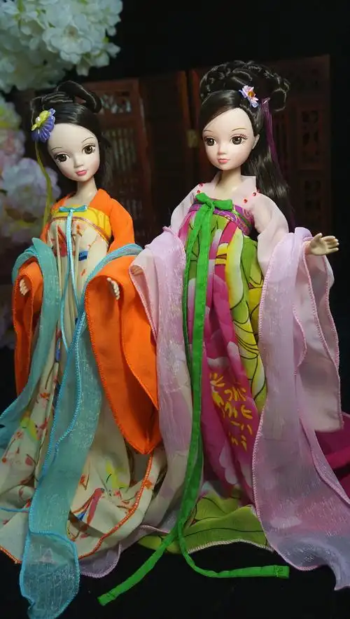 ob娃衣 可儿娃娃 古装 七仙女可儿娃娃 仙子娃娃 可儿娃娃衣服