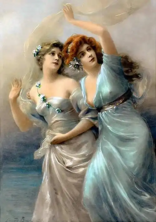 古典美女油画世界名画里娇艳欲滴的古典美女油画×广告蔬菜种植大省都