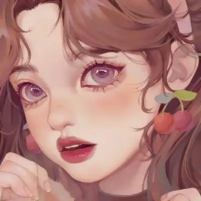 独一无二小众高级的手绘女生头像图片