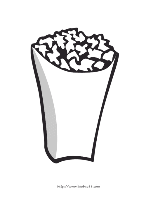爆米花简笔画5