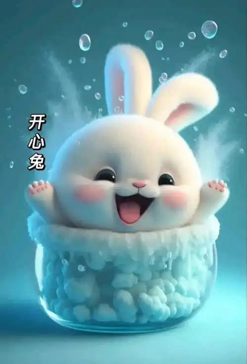 开心版十二生肖 兔年开开心心