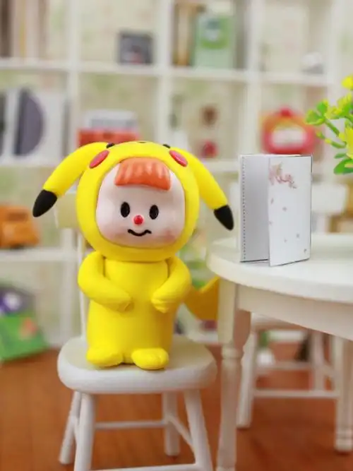 超轻粘土皮卡丘多多妹
