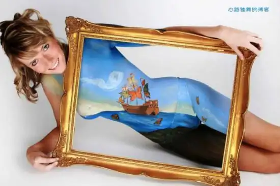 让你大声惊叹的人体彩绘组图