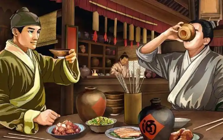 为什么古人把"喝酒"叫做"吃酒"?