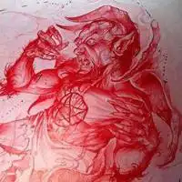 恶魔红色撒旦头像_微信头像图片大全