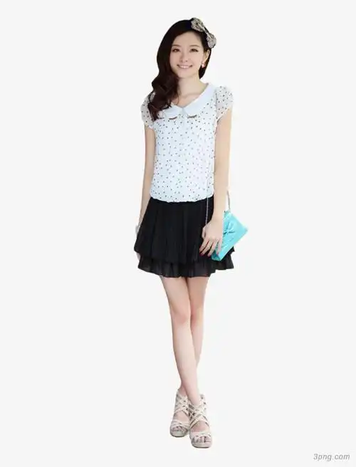 商务女性气质高雅美女73png素材透明免抠图片-动植人物