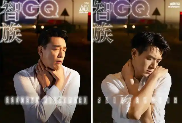 王耀庆一改商务精英本色,百变造型故事感十足,看着逗趣