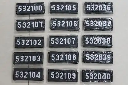 玉溪市森林公安局政治处和装备财务科完成了新警号和新人民警察