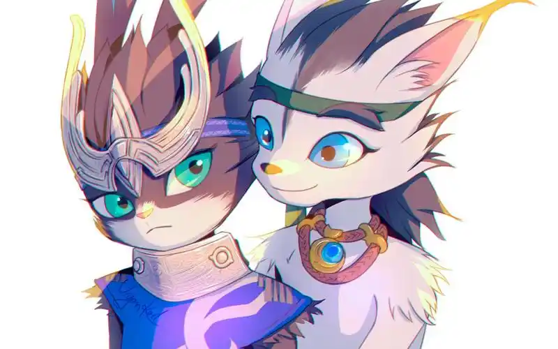 【sai板绘过程】【懒人赛璐璐】【《巨兵长城传》野冰】狼崽的爪子