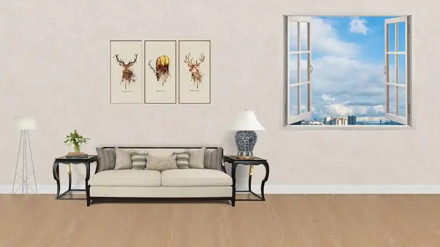 4k晚会小品家庭场景背景视频素材小品背景