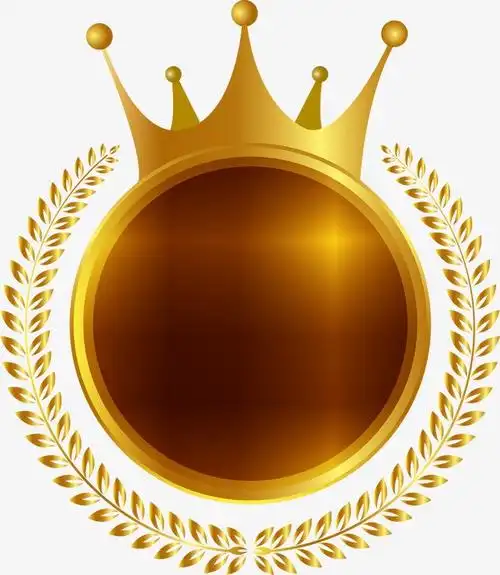 天鹅爱心玫瑰花瓣装饰圆形徽章图案