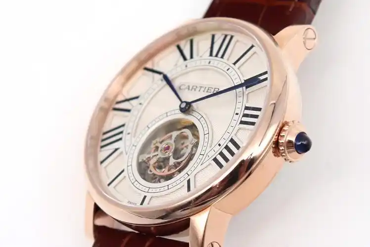 bbr厂 【陀飞轮】卡地亚rotonde de cartier系列w1556215腕表