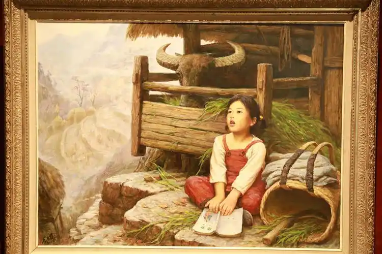 李自健美术馆画展