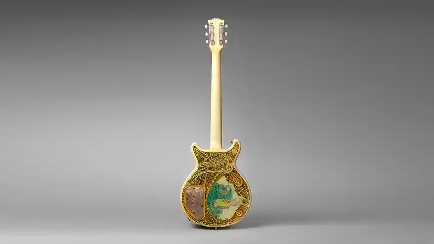 美国当代乐坛的传奇见证:大都会博物馆莱斯·保罗艺术电吉他