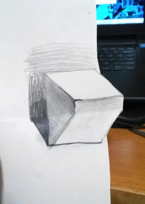 简单铅笔画3d立体画教大家画立体画3d立体画图片素描