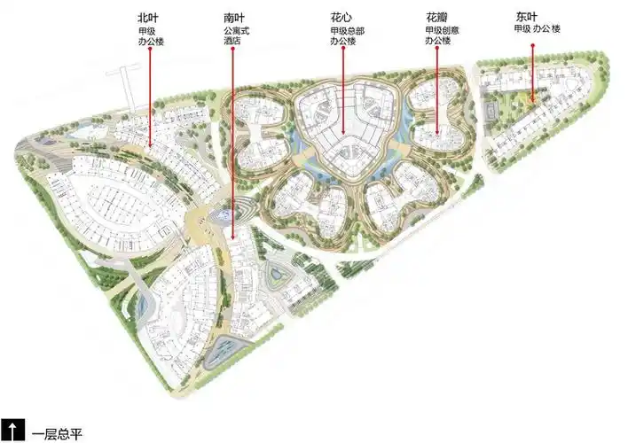 绿地虹桥世界中心l号楼花瓣