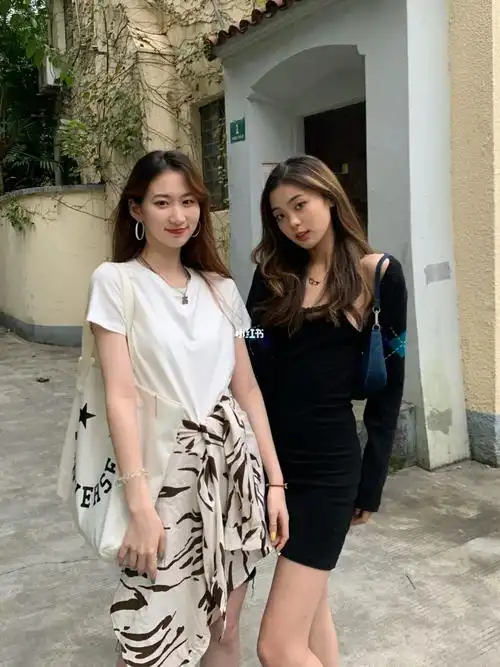 ootd摆拍动作指南09和姐妹合照的秘诀