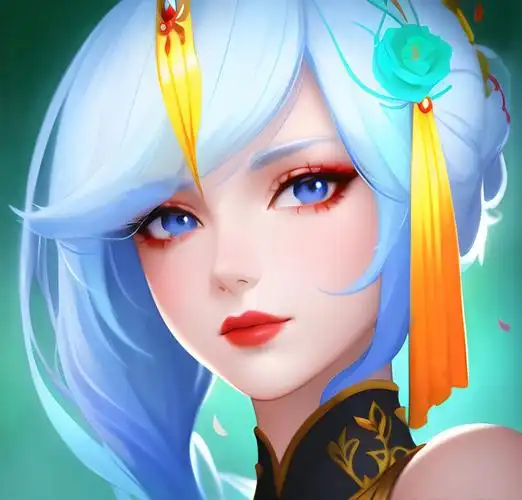 动漫头像 动漫女头 lol 英雄联盟 原用ai后 图源微博(太太说不想被