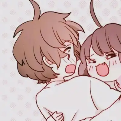 顾谙 余小熊许兔兔 呆萌搞笑可爱_情侣头像_我要个性网