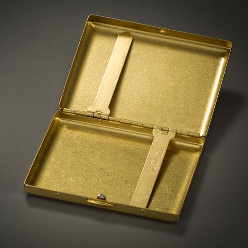 酷宝20支金属纯铜烟盒便携翻盖烟夹香菸盒子烟盒