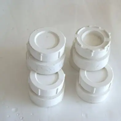 普通pvc排水下水管材管件配件堵头 管帽 管盖 清扫口 50mm/2寸