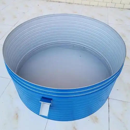 家用储粮仓谷仓粮食桶粮囤铁皮小型粮仓大型钢板仓大米稻谷储谷桶