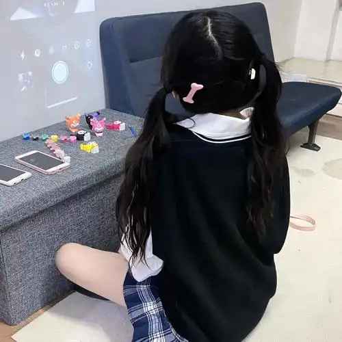 双马尾双倍甜妹拍成这样可以进头像库吗