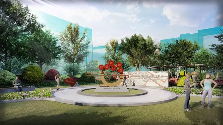校园广场景观设计