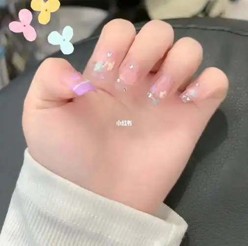 超适合夏天的清透美甲