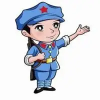 八路军头像卡通图_微信头像图片大全