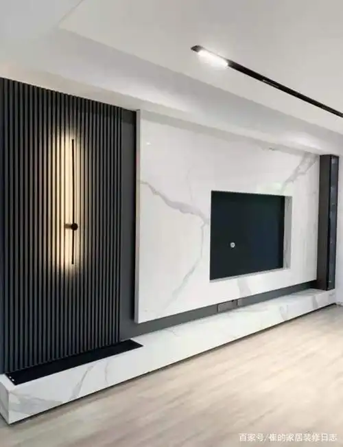 悬空电视背景效果