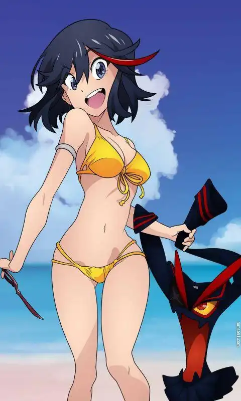 动漫斩服少女女主角缠流子变身性感手机图片壁纸1080(9)