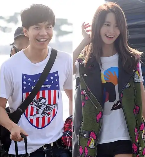 【2015.08.11】【明星】李升基-允儿couple,"繁忙的日程中在机场巧遇