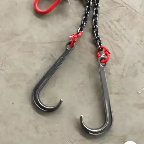 拖车勾清障车救援车拖车链拖车钩j形钩双钩前桥抓钩挂钩牵引吊索具