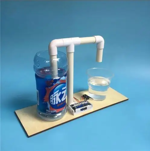 2019diy自动饮水机 科技小制作小发明 科学实验手工模型 环保新