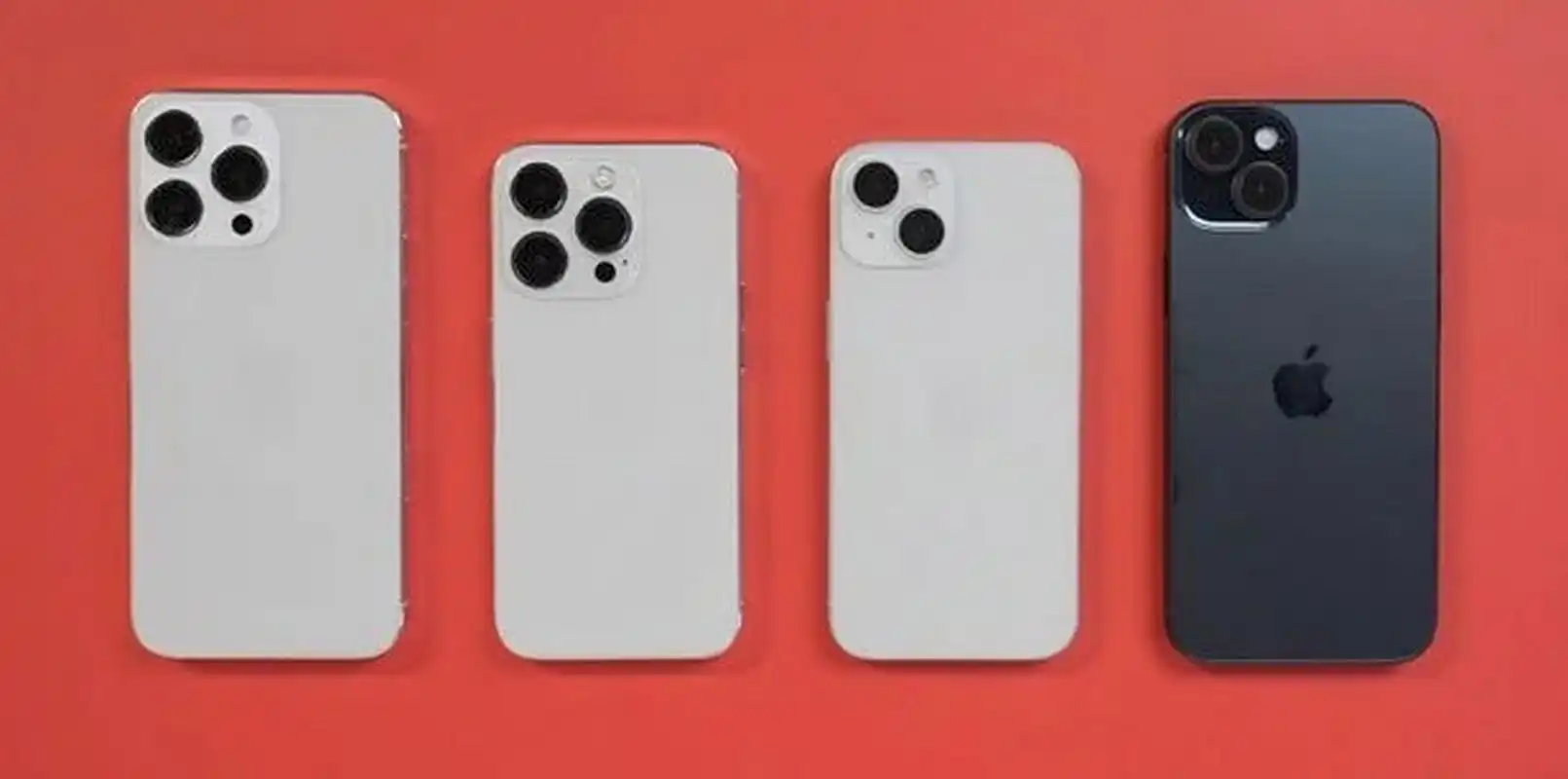 苹果iphone 15系列四款机模曝光.