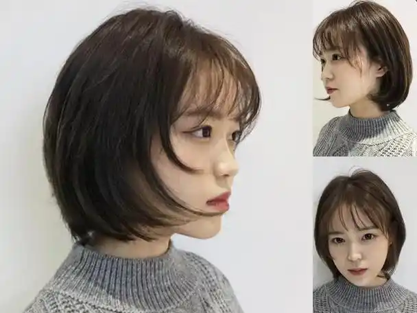 今天,小编要为大脸,方脸的女生们分享几款短发发型,这几款很适合这两