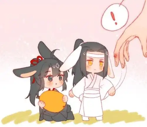 最萌兔版忘羡,兔叽实力护羡,兔怜扑向花花,双向甜蜜,血槽已空