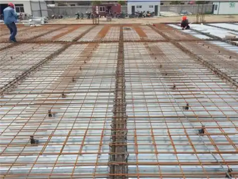 混凝土地面钢筋网片如何放置