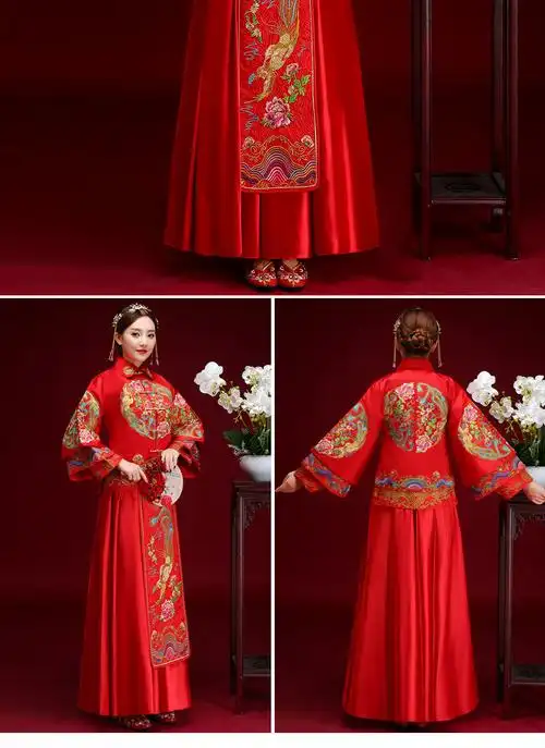 大码加大秀禾服新娘2019新款中式礼服婚纱显瘦200斤胖mm夏季 26款