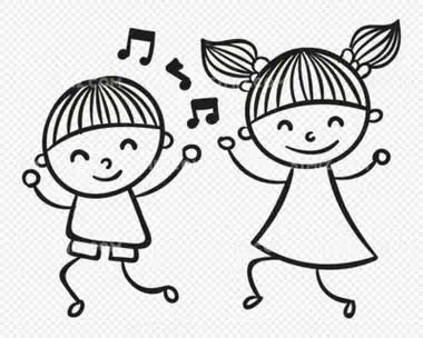 演出简笔画 - 简单简笔画