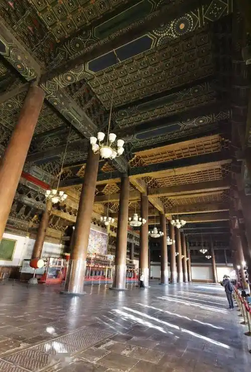 安静的南池子_太庙_北京_大殿