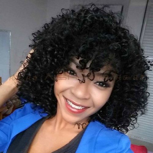 非洲欧美短发黑人假发女小卷爆炸头套玉米烫夸张造型演外国人表演