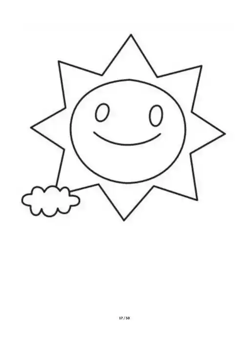 幼儿简笔画儿童简笔画儿童简笔画图片大全幼儿简笔画50张,可xi下载